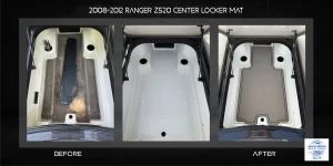 2008-2012 Ranger Z520 Center Locker Mat